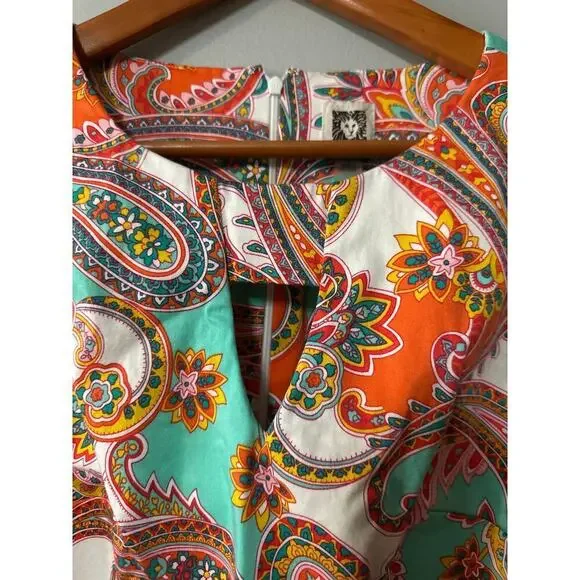 Womens Size 10 Anne Klein Paisley Dress - Picture 3 of 6